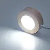 Nueva Base Luminosa Redonda de Madera Maciza Bloqueadora de Luz Antirreflejos LED de Cristal Base Luminosa para Taza de Vidrio de Aromaterapia