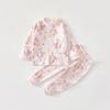 Ropa interior para niños, ropa de casa, conjunto de algodón para bebés, primavera y otoño, camiseta de manga larga para niños y niñas, ropa cálida de otoño para bebés, calzoncillos largos