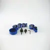 Herramienta Especial para Carpintería Abreagujeros Juego de Punzones para Agujeros de 11 Piezas con Recubrimiento en Spray para Tableros Delgados de Madera, Tableros de PVC, Tableros de Yeso, Venta Caliente Transfronteriza