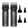 Cabello de Venta Caliente Cuidado del Cabello y Botella de Recarga para Cuidado del Cabello Punta de Botella de Repuesto Botella Teñida con Aceite para el Cabello Salón de Belleza Correa Dental Agujero de Agua Peine para Champú