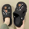 En stock 2024 Zapatos Nuevos para Hombre para Zapatos de Hombre para Pisar Estiércol Sensación Verano Exterior Exterior Playa Suela Gruesa Antideslizante Pareja Hombre