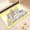 Alfombra antideslizante de secado rápido resistente a las manchas para puerta de baño Jiykawa, tapete para piso de baño de lodo de diatomeas, tapete para pies de baño
