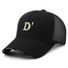 Gorra de verano fina de malla transpirable para hombre, estilo coreano, moderna, combinable con todo, para exteriores, con protección solar
