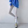 Leggings de piel de tiburón para primavera y otoño, pantalones de yoga que levantan la cadera y el vientre, pantalones de mujer de cintura alta ajustados de nueve puntos para uso exterior de Barbie