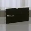 Tablero ranurado Tablero de plástico PVC Colgante Estante de exhibición Decoración Tablero de pared Joyería Accesorios para teléfonos móviles Ferretería Vestible Estante para uñas