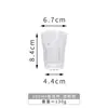 Copo Fujia copo de cerveja branco alto valor de cor copo de cerveja de barril finamente fermentado copo de bebida de vidro comercial para bar belga