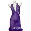 Sansheng Yin Lingerie Sexy Puro Desejo Vestido Longo Decotado Tentação Transparente Alça de Rede Camisola Grátis 2127