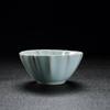 Taza de Té Horno Ru Kung Fu Juego de Té Cerámico Taza Individual Taza de Té de Porcelana Ru Se Puede Abrir para Apoyar Imitación de Maestro Casero Dinastía Song