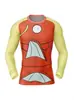 2026 Nueva Camiseta Estampada Digitalmente Impresa en 3D para Hombre Ajustada de Manga Corta Secado Rápido Top Deportivo para Fitness