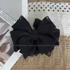 Presilha de banana com laço de bolinhas estilo coreano para mulheres, presilha de cabelo de alta qualidade, presilha vertical, presilha torcida, novo acessório de cabelo de presilha de garra 2026