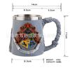 Caneca de Aço Inoxidável de Grande Capacidade Coleção Surrounding da Academia de Cinema Alienígena Caneca de Cerveja com Escultura de Personalidade