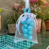 Sabonete Artesanal Cacho de Uva Pérola Transfronteiriço Presente de Feriado Sabonete de Cristal Fruta Artificial Sabonete com Óleo Essencial Sabonete Decorativo Lembrança