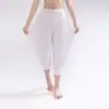 Ropa Yunyun Nuevos Pantalones de Yoga de Modal de 7 Puntos Pantalones de Pierna Ancha