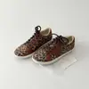 Zapatillas Estilo Sucio en Stock para Mujer, Novedad Primavera 2026, Suela Gruesa Versátil, Estampado de Leopardo, Zapatillas de Entrenamiento Alemanas, Zapatillas Deportivas Casuales, Zapatos de Forrest Gump