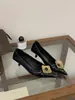 []2026 Autumn New Four Seasons Single Shoes Thin Heels Pointed Toe Buckle Women's Autumn Shoes Sizes 35-40