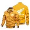 2022 Transfronterizo Nuevo Primavera y Otoño Comercio Exterior Nuevos Productos con Cuello Vertical Cremallera Chaqueta Casual para Hombre Chaqueta de Aviador