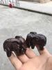 Adornos de tallado de madera de agarwood natural de Vietnam (elefante rico) adornos para el hogar artesanías de madera maciza