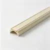 Grampos para trilho de perfil de PVC são feitos sob medida pelo fabricante, tiras de extrusão de plástico, fitas de borda e ranhuras de plástico podem ser moldados e personalizados