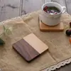 Posavasos de madera grabado posavasos de mesa posavasos de té base aislante posavasos de café creativo bandeja de té posavasos de madera