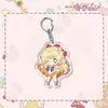 Llavero de Acrílico de Sailor Moon Tsukino Usagi de Dibujos Animados Lindo Colgante Creativo Accesorio de Llavero