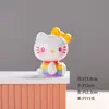 Desenho Animado Fofo Criativo Arco-Íris Doce Gatinho Artesanato em Resina Anime Ornamentos Decorativos Ornamentos Criativos Culturais para Desktop e Carro