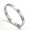 Pulseira de Aço Titânio para Mulheres, Estilo Ins de Alta Qualidade com Fecho Aberto, Pulseira Personalizável DIY, Joias de Aço Inoxidável de 6mm Venda por Atacado