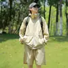 Conjunto Ligero de Ropa con Protección Solar Estilo Montaña para Hombres y Mujeres, Ropa de Verano para Exteriores con Protección Solar, Anti-UV, Chaqueta Transpirable con Sensación de Hielo para Protección Solar