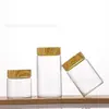 Fabricante Original Tapa de Grano de Madera de 47 mm Botella para Dispensar Muestras con Rosca Botella Sellada Botella de Empaque de Cordyceps Botella de los Deseos