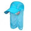 Sombrero para el Sol para Pesca al Aire Libre, de Ala Larga para Hombre, Verano, Transpirable, Cortavientos, Malla, Gorra de Béisbol, Sombrero de Pesca