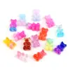 Acessórios de Cabelo DIY Acessórios de Resina Material Brincos Gradiente Gelatina Creme Cola Urso Bico de Pato Presilha Acessórios para Capa de Celular