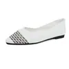 Zapatos de mujer cómodos y versátiles de comercio exterior transfronterizo, nuevo modelo primavera-verano 2026, directo del fabricante, zapatos bajos de punta