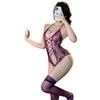 Macacão sem renda e com decote pendurado Fan Lei's, cintura justa, roupa íntima feminina, Tentação Hollow Love 940