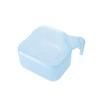 Caja para dentadura postiza para ancianos, caja de limpieza y almacenamiento para dentadura postiza de inmersión de boca completa con colador, soporte para caja de almacenamiento de dientes, caja para dientes portátil