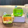 Chaveiro de máquina de pegar bolinhas de desenho animado, pingente de chaveiro de brinquedo criativo para alívio do estresse, pingente para mochila de estudante, atacado de pequenos presentes