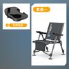 Silla de Pesca Plegable Camper Gather Estilo Europeo Todo Terreno Ultraligera Modelo Nuevo Plegable Conveniente Silla de Pesca Pequeña Taburete Silla de Pesca para Balsa Reclinable