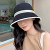 Chapéu de pescador feminino, chapéu protetor solar de verão, malha respirável, chapéu de sol para viagem, todos os tipos de proteção solar, rosto mostrando, pequeno chapéu de bacia japonês