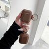 Capa protetora para airpods3 aplicável em toda a fronteira com fivela, capa macia de silicone de cor sólida, capa para fone de ouvido airpods4, atacado