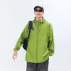 Chaqueta con Capucha para Protección Solar para Hombres y Mujeres Verano 2025 Delgada para Deportes al Aire Libre Casual Holgada Chaqueta con Capucha Chaqueta de Piel