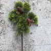Tuya Ramas de Pino de Bienvenida Tuya Taihang Ramas en Maceta Decoración de Paisaje de Árbol Muerto Hojas de Pino de Plástico