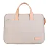 Bolsa leve para laptop macaron design simples para meninas bolsa de mão de aparência sofisticada pasta executiva para o dia a dia