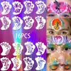 Estêncil Popular da Amazon para Maquiagem de Palco, Cosplay, Pintura Facial, Stencil DIY para Canto do Olho