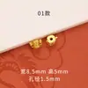 Retención de color fuerte accesorios dorados joyería diy oro antiguo cuentas de Sanxingdui patrón de animal cuentas sueltas pulsera con cuentas