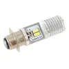 Yizhong Faro Led para Motocicleta Vehículo Eléctrico 3030 Alta Brillo Doble Cara T19 P15D Faro de Cuatro Perlas Doble Cara