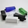Botella cuadrada de aluminio con tapa, 300ml, botella para limpiador facial, botella para medicina líquida, botella para detergente de lavandería, botella para champú, botella para desmaquillante