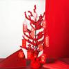 Árbol de la fortuna, árbol de Jucai de frutos rojos, decoración de Año Nuevo para el hogar, sala de estar, centro comercial, tienda, decoración de apertura, decoración de boda