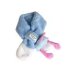 Bufanda Infantil Otoño e Invierno Nueva Engrosada Cálida Linda Dibujos Animados Pie Grande Guantes de Bebé Bufanda de Peluche