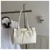 Otoño Invierno Retro Gran Capacidad Gamuza Nuevo Casual Para Ir al Trabajo Bolso de Axila Bolso de Hombro Único Bolso de Mano Simple