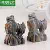 Terrario de musgo, botella ecológica de paisaje en miniatura, rocalla de jardín, maceta de escritorio para plantas suculentas, pieza decorativa hecha a mano