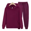 Traje de Sudadera Deportiva Casual Nuevo para Hombre de Primavera y Otoño Moda Masculina Tendencia Traje de Sudadera de Color Sólido