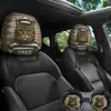 Funda para reposacabezas de coche con diseño de cachorro animal, funda de asiento a prueba de polvo, estilo lindo, almohada de coche, almohada para el cuello